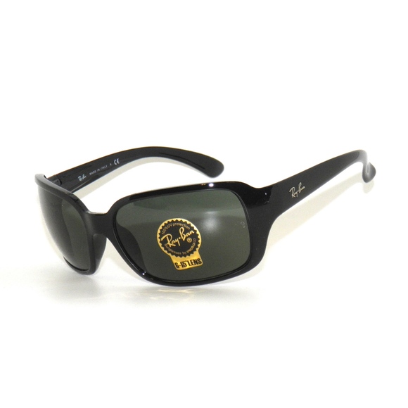 Ray Ban Sunglasses 4068 601 60 Black Green